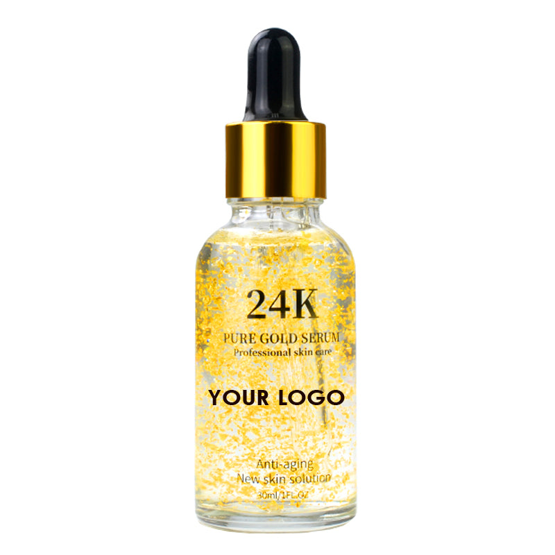 24k Glod Face Serum Deep Moisturize Brightening Whitening Anti Aging Facial Essence Anti-wrinkle Serum Skin Serum Nourish Firm