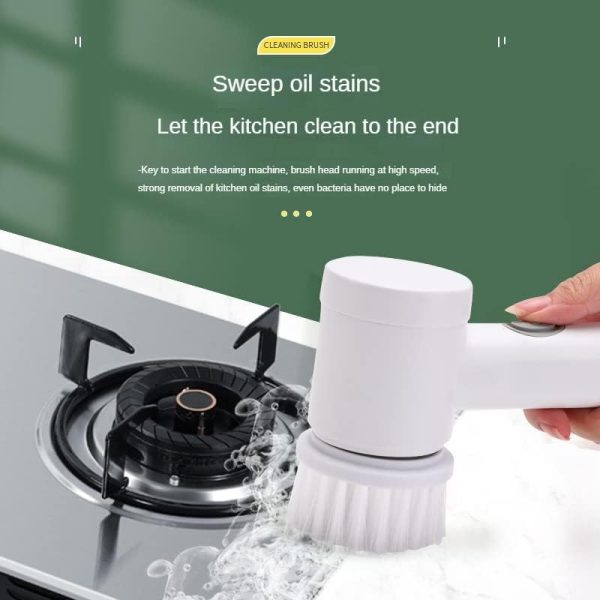 Magic Brush Wireless Battery Cleaning Brush