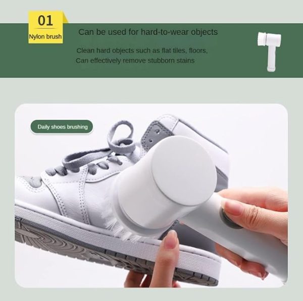 Magic Brush Wireless Battery Cleaning Brush